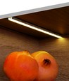 2m aluprofil BEGTON12 J/S - Sort anodiseret, påbygning, LED skinne