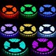 5m 14W/m RGB LED strip - 12V DC, IP68, 60 LED pr. meter, Vandtæt