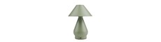 Opladelig LED bordlampe - Grøn, Ø16cm, 21,5cm høj, touch dæmpbar, 3i1, IP20 indendørs