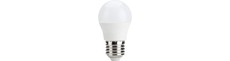 E27 5W dæmpbar LED kronepære - G45, 470lm, opal glas, 2700K