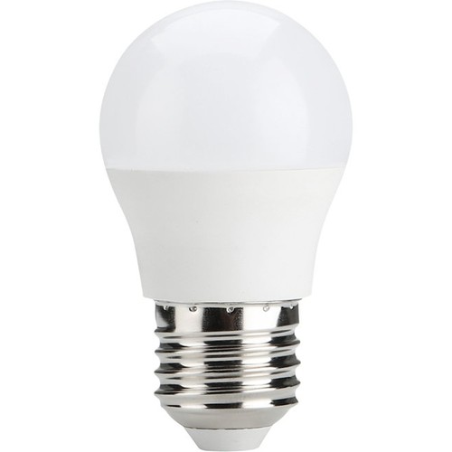 E27 5W dæmpbar LED kronepære - G45, 470lm, opal glas, 2700K