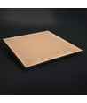 36W LED indbygningspanel - CCT, 3000K/4000K/6000K, hvid kant