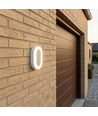 Oval LED væglampe - 11W, IP65, IK07, 5000K, hvid