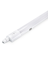 150cm HICRI PRO sensor armatur 46W - Gennemfortrådet, mikrobølgesensor, RA93, 130lm/W, IP65