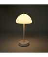 Opladelig LED bordlampe Inde/ude - Hvid, touch dæmpbar, 3i1, IP20 indendørs