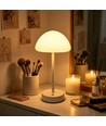 Opladelig LED bordlampe Inde/ude - Hvid, touch dæmpbar, 3i1, IP20 indendørs