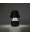 Opladelig LED bordlampe - Grå, touch dæmpbar, 3i1, IP20 indendørs