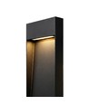 Sort havelampe - 11W, 80 cm, IP65 udendørs, inkl. lyskilde