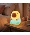 MOCHI Kapivar natlampe i blød silikone - genopladelig, farveskift + varm hvid