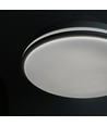 60W LED loftslampe med ventilator - CCT, sort, inkl. fjernbetjening