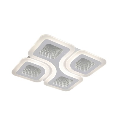 70W LED loftslampe dæmpbar - CCT 3-i-1, hvid, inkl. fjernbetjening, dekorativ loftlampe