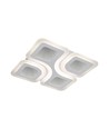 70W LED loftslampe dæmpbar - CCT 3-i-1, hvid, inkl. fjernbetjening, dekorativ loftlampe