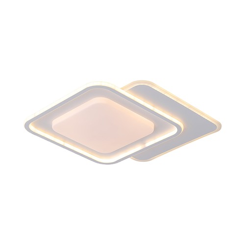 V-Tac 60W LED loftslampe - CCT 3-i-1, dæmpbar, hvid, inkl. fjernbetjening