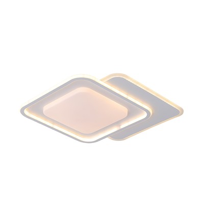 V-Tac 60W LED loftslampe - CCT 3-i-1, dæmpbar, hvid, inkl. fjernbetjening