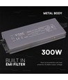 300W / 24V DC strømforsyning til LED strips - 12.5A, IP67 vandtæt