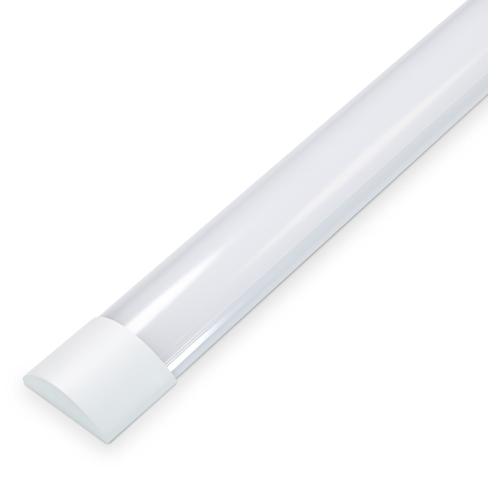 120cm 40W komplet LED armatur - 6 års garanti, 120lm/W - Dæmpbar : Ikke dæmpbar, Kulør : Kold billede