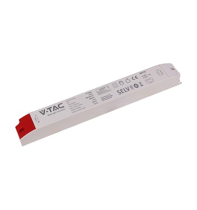 300W / 24V DC strømforsyning til LED strips - 12.5A, IP44, plasthus