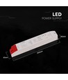 100W / 12V DC strømforsyning til LED strips - 8.3A, IP44 vådrum