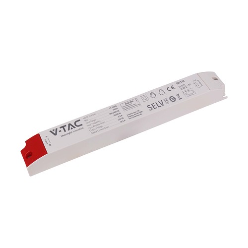200W / 12V DC strømforsyning til LED strips - 16.5A, IP44 vådrum