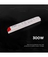 300W / 12V DC strømforsyning til LED strips - 25A, IP44 vådrum