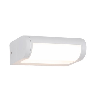 V-Tac 10W LED væglampe - Hvid, IP65, Cree chip, 3000K, 6 års garanti