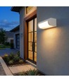 V-Tac 10W LED væglampe - Hvid, IP65, Cree chip, 3000K, 6 års garanti