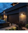 V-Tac 10W LED justerbar væglampe - IP65, Corten farve, Cree chip, 3000K, 6 års garanti