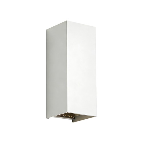 10W LED væglampe - 3-i-1 CCT, IP65, hvid, op/ned lys