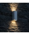 10W LED væglampe - 3-i-1 CCT, IP65, hvid, op/ned lys