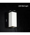 10W LED væglampe - 3-i-1 CCT, IP65, hvid, op/ned lys