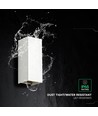 10W LED væglampe - 3-i-1 CCT, IP65, hvid, op/ned lys
