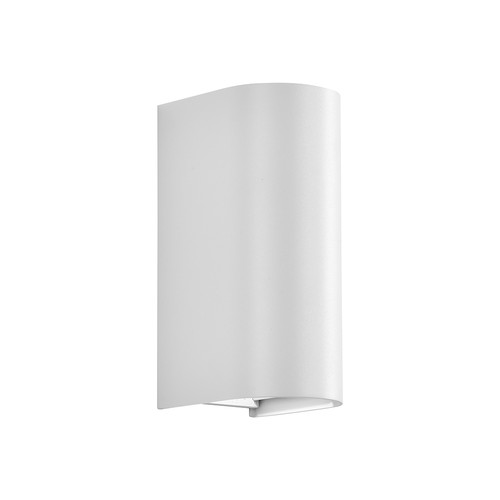 10W LED væglampe - 3-i-1 CCT, hvidt hus, IP65, op/ned lys