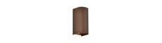 10W LED væglampe 3-i-1 - Corten hus, IP65, op/ned lys, inkl. lyskilde