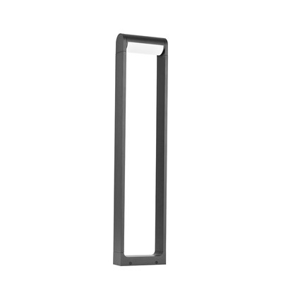 V-Tac 10W LED havelampe - Sort, 3000K, IP65, 6 års garanti