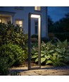 V-Tac 10W LED havelampe - Sort, 3000K, IP65, 6 års garanti