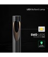 V-Tac 6W LED havelampe - Sort, IP65, 3000K, Cree chip, 6 års garanti