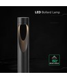 V-Tac 6W LED havelampe - Sort, IP65, 3000K, Cree chip, 6 års garanti
