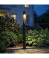 V-Tac 11W LED havelampe - Sort, IP65, 3000K, Cree chip, 6 års garanti
