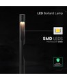 V-Tac 11W LED havelampe - Sort, IP65, 3000K, Cree chip, 6 års garanti