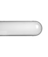 120cm 36W vandtæt komplet LED armatur - IP65, sort, 5000K, gennemfortrådet