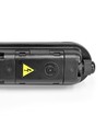 120cm 36W vandtæt komplet LED armatur - IP65, sort, 5000K, gennemfortrådet
