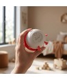 MOCHI Jordbær natlampe i blød silikone - genopladelig, touch dæmpbar