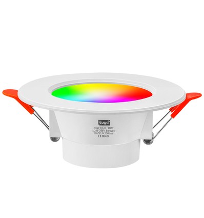 4 stk. 5W Smart Home LED downlight - Bluetooth, virker med Google Home, Alexa og smartphones