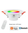 4 stk. RGB+CCT Smart Home downlight - 5W LED, Bluetooth, fjernbetjening