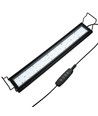 90-106 cm akvarie armatur - 23W LED, hvid/blå/rød/grøn/lilla, justerbar længde, IP66