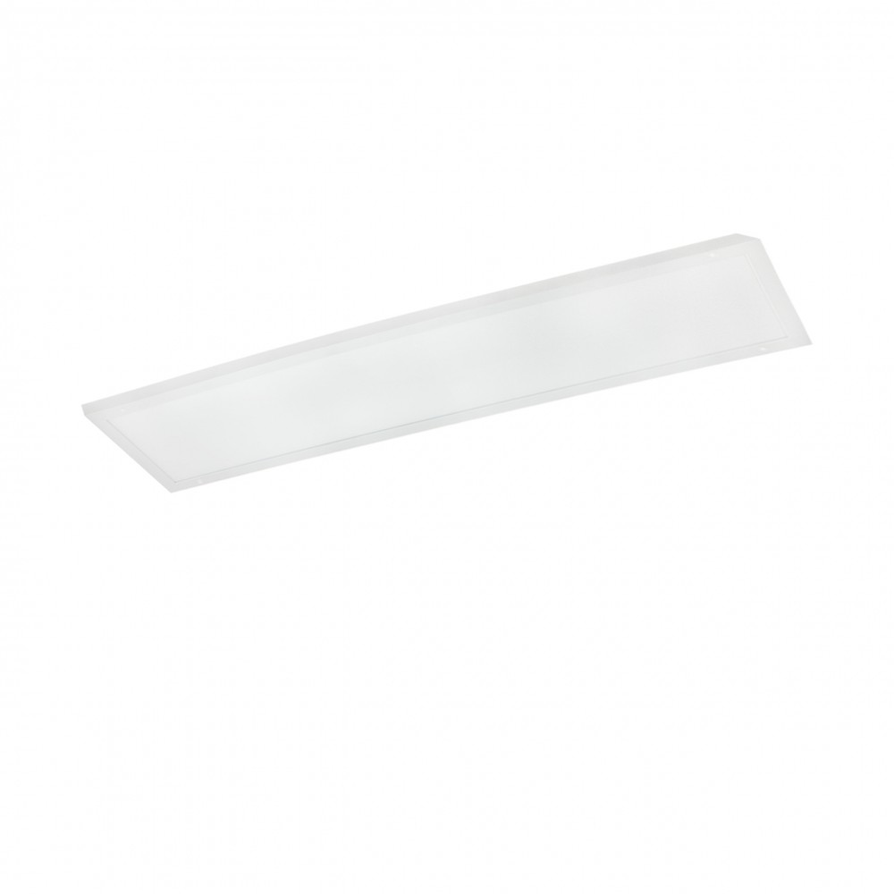 120x30 bagbelyst LED panel, 30W - 5 års garanti, hvid kant - Dæmpbar : Ikke dæmpbar, Kulør : Neutral