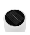Opladelig RGBW LED bordlampe med solcelle - Hvid, Fjernbetjening