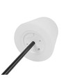 Opladelig RGBW LED bordlampe med solcelle - Hvid, Fjernbetjening