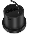 LEDlife nedgravningsspot - 9W, rund, rustfrit stål, 24V AC/DC