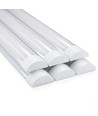 6x 120cm komplet LED armatur - 40W, 3 års producentgaranti, 230V